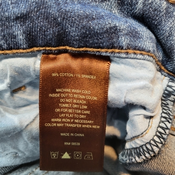 Kut From The Kloth Womens Jeans Uma Boyfriend Style Distressed Frayed Hem Sz 18W - Picture 7 of 7